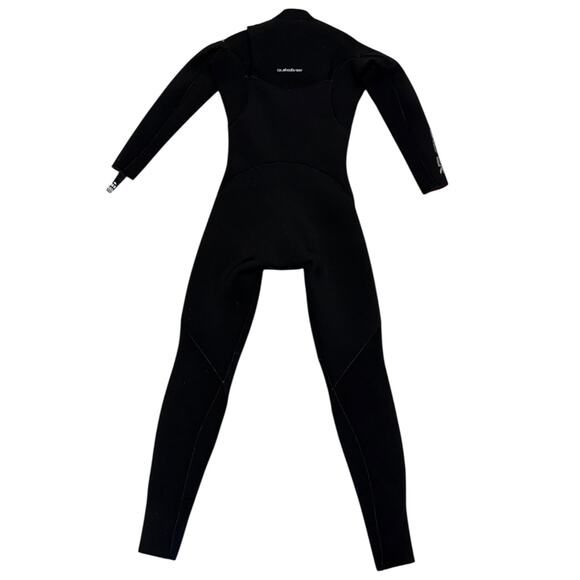 Quiksilver $239 Boys Black Everyday Sessions B 4/3 CZ Wetsuit Size 12 - Picture 2 of 5
